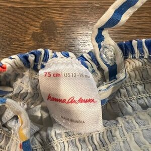 Hanna Andersson Striped Dress with Shorts